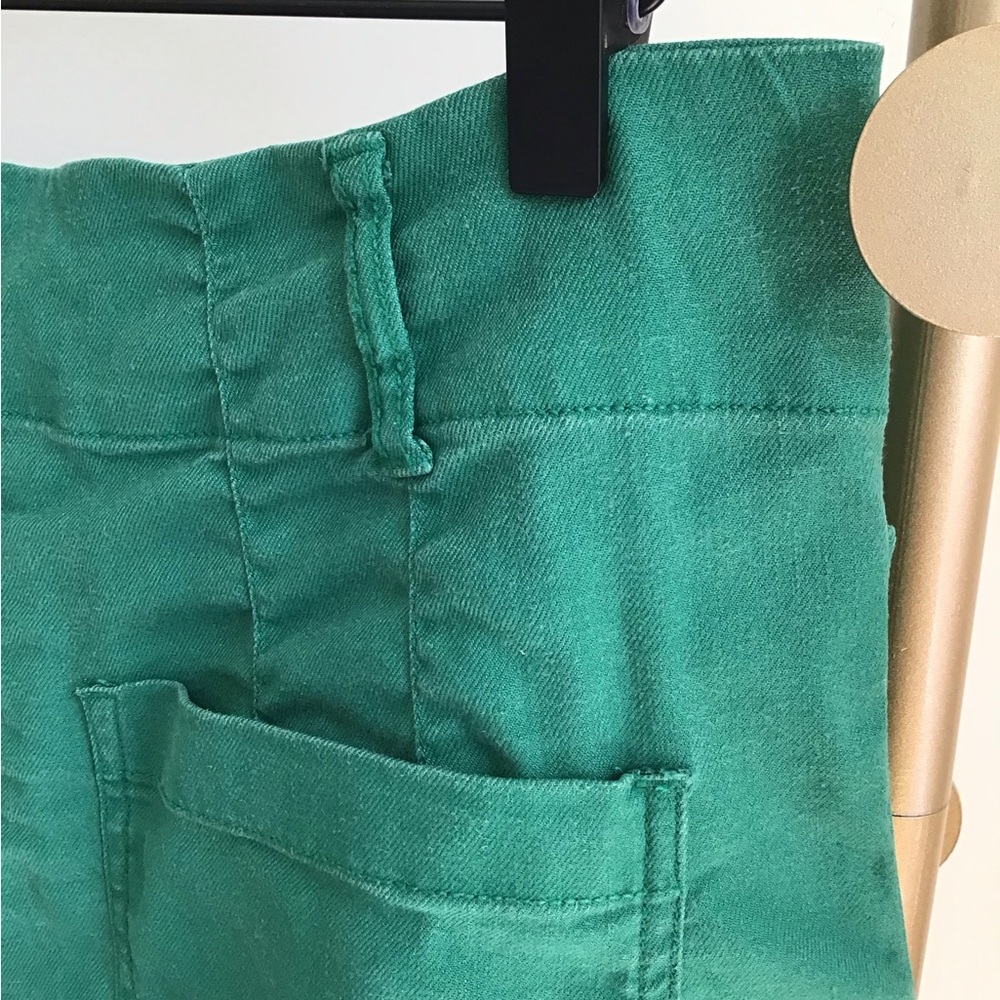 Anthropologie The Colette Linen Blend Crop Wide-Leg Pants by Maeve Size 30 - Picture 10 of 16